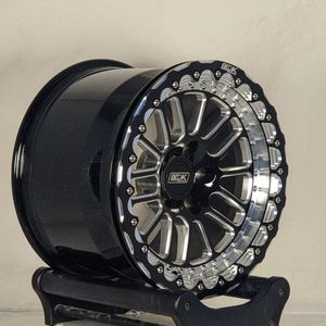 Jantes forgées de course 15 pouces 5x120 5x127 5x112 6x139.7 tout-terrain Beadlock 6 trous pour Chevrolet Ford F-150 - Product Image 2
