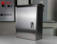 Caja de Distribución Moderna de Acero Inoxidable con Nivel de Protección IP65 Personalizado, Recubierta con Pintura en Polvo para Uso en Exteriores