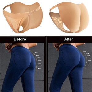 Braguitas de Mujer con Relleno de Esponja para Levantar Glúteos, Ropa Interior con Tirantes Ajustables, Tanga sin Costuras, <span class=keywords><strong>Bikini</strong></span> - Product Image 4