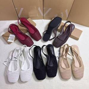European American Style Mesh Flat Sandals <b>for</b> <b>Women</b> Casual Daily Wear Hot Selling Breathable Open Toe Ladies Summer Footwear - Product Image 4