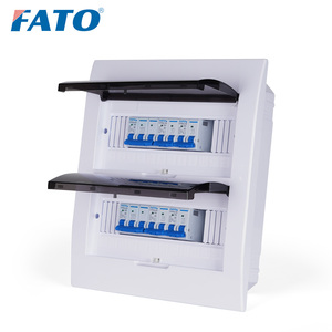 FATO <span class=keywords><strong>TSM</strong></span> IP50 4-45way ABS MCB scheda di distribuzione interruttore elettrico scatola a filo trasparente montato coperchio incassato per uso domestico - Product Image 6