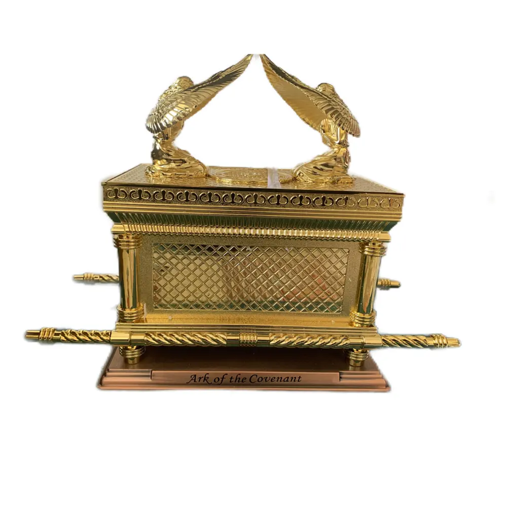 Caja de joyería de Ark grande de la Alianza, regalo Judaica, Hanukkah, decoración del hogar de Israel, utensilios de Iglesia Católica, Decoración de mesa