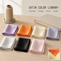 Tissu satiné élastique brillant 90 GSM, toucher soyeux haute brillance, textile extensible en trame pour robes de soirée et de fête, OEM