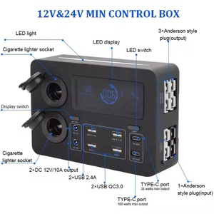 Offroad-Steuerbox 12V/24V Auto-Elektrik-Steuereinheit mit integriertem 100W Schnellladegerät 12V Mini-Powerbox 10A R - Product Image 4