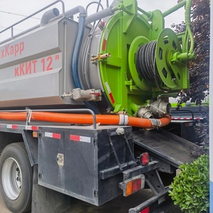 Camión de Limpieza de Alcantarillado por Succión al Vacío ISUZU GIGA de 12 m³ de Alta Resistencia 4X2 con Chorro de Alta Presión - Product Image 6