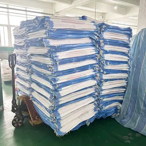 Individueller pp-gewebter beutel Polypropylen-Säcke leerer Reisbeutel 50 kg 25 kg 100 kg Verpackungsbeutel zum Verkauf von Getreide Mais getreide Mais Zucker