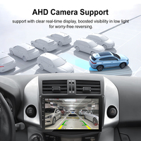 Autoradio Rhythm 9 pouces avec écran IPS HD, système d'exploitation Linux, caméra arrière AHD, compatible Bluetooth, lecteur multimédia audio DSP pour la plupart des véhicules