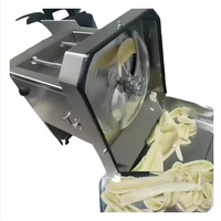 Elektrische banaan- en plantain snijmachine met motor en tandwiel voor restaurants, 72W, 21KG, fruit- en groenteverwerkingsapparatuur