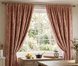 Luxury Style Paisley Ikat Velvet Blackout <b>Curtain</b> Panel Art Nouveau Decorative Window Treatment Drapery <b>for</b> Living Room Bedroom - Product Image 1