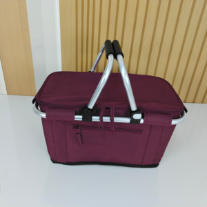 Bolsa refrigeradora de Cooper aislada para Picnic plegable portátil de alta calidad con cesta de la compra de monedas de dinero con dos asas - Product Image 5