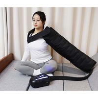 Machine de massage de drainage lymphatique par pressothérapie approuvée CE, masseur de compression à 12 chambres pour les bras et les jambes