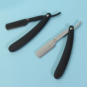 Pliant pour hommes outils d'épilation en acier inoxydable accessoires de barbier Salon manuel <span class=keywords><strong>barbe</strong></span> rasoir couteau à sourcils <span class=keywords><strong>coupe</strong></span>-sécurité - Product Image 6