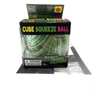 Cube anti-stress à presser, jouet sensoriel souple style Needoh, anti-anxiété, personnalisable, vente en gros pour adultes, bureau et travail