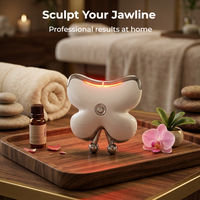 Nuevo Diseño, Masajeador Facial Portátil Reafirmante de Piel, Vibrador, Placa de Gua Sha para Fitness Facial, Dispositivo de Belleza
