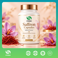 Capsules de Safran de Haute Qualité avec Extrait de Safran, Complément Alimentaire Quotidien pour le Bien-être, Capsules de Safran, Usine OEM