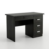 Bureaux d'étude en bois modernes pour petits bureaux, tables de direction pour managers, PDG, cadres, ensemble de meubles, personnalisation en usine, vente en gros