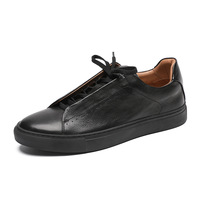 Chaussures de marche décontractées pour hommes en cuir véritable de qualité supérieure OEM pour le quotidien Baskets Lifestyle Chaussures de skateboard