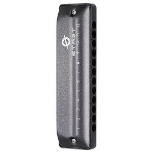 Armónica Cromática <span class=keywords><strong>de</strong></span> Blues FEIFAN <span class=keywords><strong>de</strong></span> 12 Orificios con <span class=keywords><strong>Fa</strong></span> La, Educativa, Metálica, para Principiantes y Adultos - Product Image 5