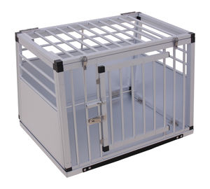 KA-601 Aeolus evcil hayvan taşıyıcı alüminyum köpek sandık katlanabilir evcil hayvan kafesi araba kafesi - Product Image 4