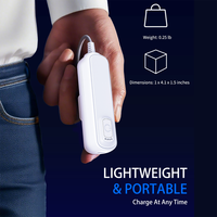 Paket Baterai Eksternal Portabel 5000mAh untuk Meta Quest 3S/3/2/Pro/PICO 4 Headset VR Power Bank Aksesoris Pengisian Daya