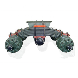 Nhà Máy Trực Tiếp New 3 Trục Argo Bogie Treo Trailer Suối Nước Bogies Lá Mùa Xuân Cho Kéo Sửa Chữa Trailer Các Bộ Phận - Product Image 1