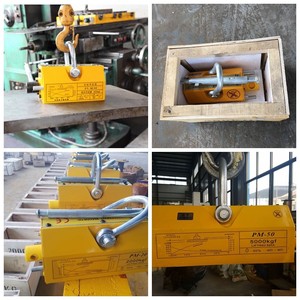 2024 2 2,5 veces Factor DE SEGURIDAD Imán de elevación 600kg <span class=keywords><strong>1000kg</strong></span> 2000kg Elevador magnético permanente con liberación - Product Image 6