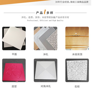 Metal <b>Ceiling</b> Tiles 24 X 24 In Perforated Minimalist Design For <b>Ceiling</b> Grid Installation - Product Image 2