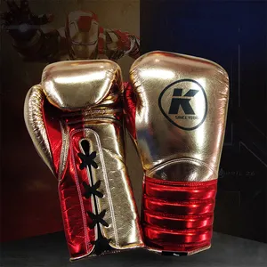 2023 Hot Sale Boxing Equipment Training Fitness Leather Custom Boxing Gloves Boxing Mitts For Winning