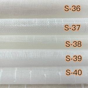 Linen Và Jacquard Thiết Kế Vải Tuyn Rèm Vải Ifr Có Sẵn Phòng Cửa Sổ Trang Trí Sheer Vải - Product Image 6