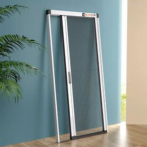 Hot Sale Adjustable Retractable <strong>Screen</strong> <strong>Door</strong> Aluminum Frame Sliding <strong>Screen</strong> <strong>Door</strong> Roller Insect <strong>Screen</strong> <strong>Door</strong> - Product Image 1