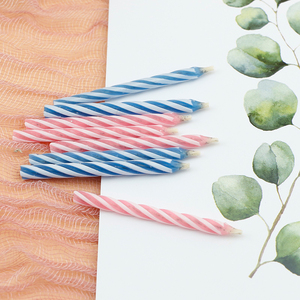 <span class=keywords><strong>Bougies</strong></span> magiques en spirale pour gâteau d'<span class=keywords><strong>anniversaire</strong></span>, 5.5mm de diamètre, pas cher - Product Image 3