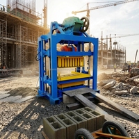 Machine semi-automatique QTJ4-40 pour la fabrication de blocs creux en ciment pour pavés