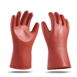 IEC60903 Clase 00 Electricista de alto voltaje 20KV 35KV Electricista Guantes aislantes protectores de seguridad de goma natural eléctrica - Product Image 1