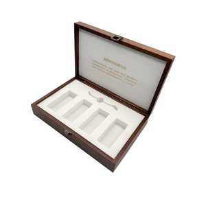 Solid wood <b>storage</b> gift <b>box</b>, wooden <b>box</b>, universal gift <b>box</b>, empty <b>box</b>, wooden packaging <b>box</b>, logo can be printed. - Product Image 1