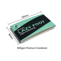 Étiquette personnalisée écologique pour emballage de chaussettes, couvercle de carte pour chaussettes, impression sur carton blanc et papier kraft, logo estampé à chaud