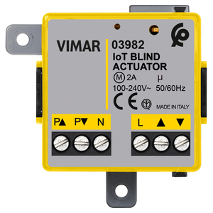 Vimar IoT <b>Blind</b> Actuator 100-240V 50/60Hz For <b>Roller</b> <b>Shutters</b> - Product Image 1