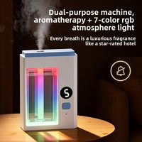 Diffuseur d'aromathérapie intelligent, pulvérisateur de parfum automatique, brumisation sans eau, rechargeable, mural, diffusion sur une large surface, 36 dB
