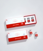 Boîte à tiroir en carton haut de gamme personnalisée pour flacon d'ampoule de peptide, capsule, ensemble de compléments alimentaires, emballage de flacon recyclable