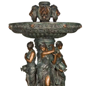 Scultura Monumentale a <span class=keywords><strong>Fontana</strong></span> Personalizzabile in Bronzo Lucido, Fusione a Cera Persa, Stile Moderno Europeo, Decorazione da Giardino per l'<span class=keywords><strong>Arte</strong></span> - Product Image 1