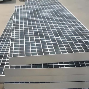 Grille de Drainage Carrée en Acier Galvanisé Robuste pour Allée, en Acier Inoxydable 304 316 316L, Grille de Sol Métallique - Product Image 4