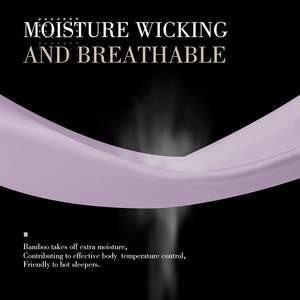 Federa ecologica in raso di bambù 100% copricuscino di raffreddamento traspirante a maglia tecnica modello solido per uso domestico Hotel - Product Image 6