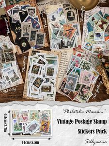 Autocollants de timbres vintage pour scrapbooking et décoration artisanale - Product Image 2