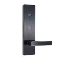 Encodeur de carte RFID intelligent Serrure de poignée de porte électronique Serrures de porte d'hôtel avec système de logiciel de gestion Serrure d'hôtel