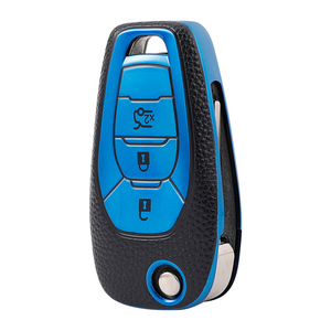 Bao Đựng Chìa Khóa Xe Hơi Bao Da Vỏ Móc Khóa Bảo Vệ Cho CHEVY Chevrolet Cruze Cavalier Malibu TRAX Tracker Sail <span class=keywords><strong>Avio</strong></span> - Product Image 3