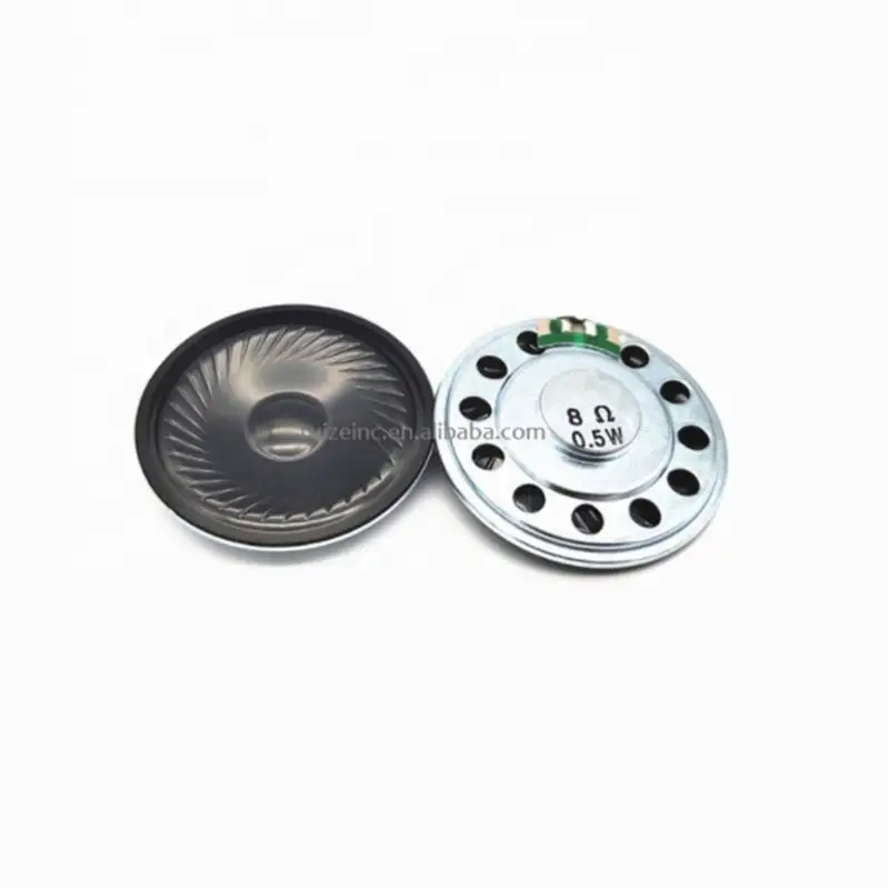 SRUIS Speaker Keras Klakson Magnetik 50Mm Bulat 8 Ohm 0.5 Watt Diameter 5Cm Speaker Mainan Mewah 0.5 W 8R