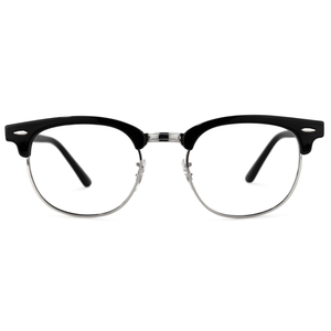 Gafas ópticas de color negro, dorado y plateado, marcos de gafas - Product Image 1