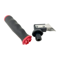 GORVIA CTR-32 Outil professionnel de décapage de mastic, kit de grattoirs en silicone pour le nettoyage des joints de salle de bain et de cuisine, outils de rénovation et de décapage de produits d'étanchéité
