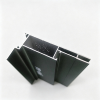 Profilé d'extrusion en aluminium anodisé personnalisé en usine pour cadre de caisson lumineux, signalétique publicitaire durable, commande en gros disponible