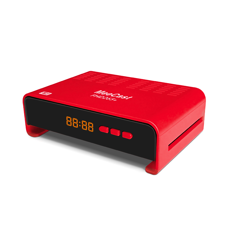 STB rojo con WiFi integrado + CA + ¡Llévate 12 meses de IP-TV gratis!
