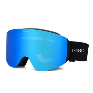 滑雪护目镜制造商来样定做防雾谷歌磁性滑雪板眼镜滑雪护目镜